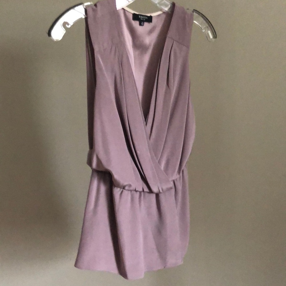 Aritzia | Babaton Lavender Silk Blouse